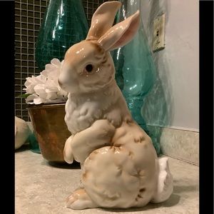 A Ceramic Rabbit, 13 Inches Tall & 7 Inches Wide, No Chips, Like New